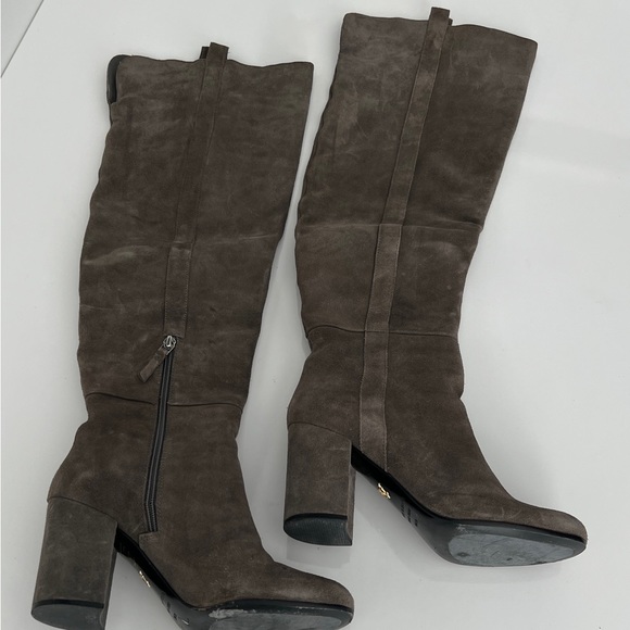 Vince Camuto over the knee suede boots - Picture 2 of 5